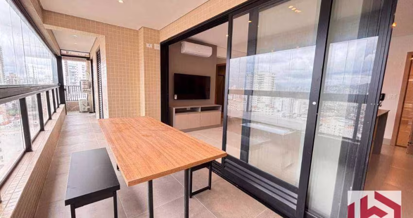 Apartamento com 2 dormitórios à venda, 75 m² por R$ 986.420,00 - José Menino - Santos/SP