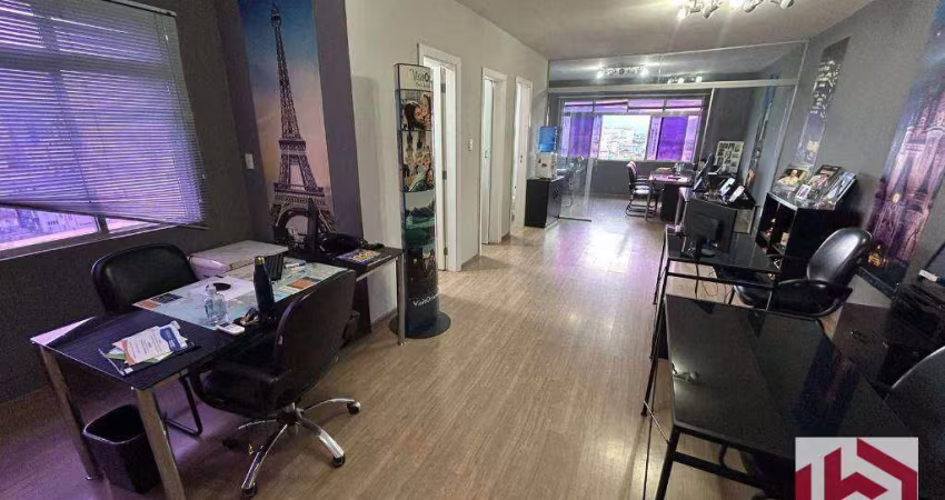 Sala à venda, 55 m² por R$ 350.000,00 - Embaré - Santos/SP