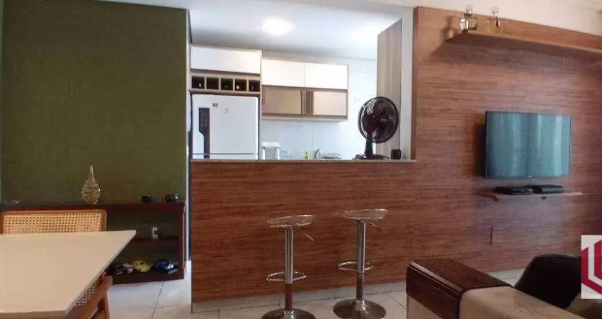 Apartamento com 1 dormitório à venda, 49 m² por R$ 922.000 - Gonzaga - Santos/SP