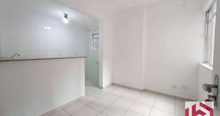 Apartamento com 1 dormitório à venda, 38 m² por R$ 230.000 - Itararé - São Vicente/SP