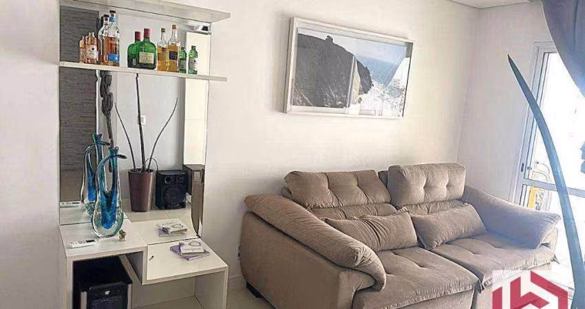Apartamento com 3 dormitórios à venda, 84 m² por R$ 820.000,00 - Marapé - Santos/SP