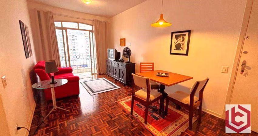 Apartamento com 1 dormitório à venda, 55 m² por R$ 500.000,00 - Boqueirão - Santos/SP