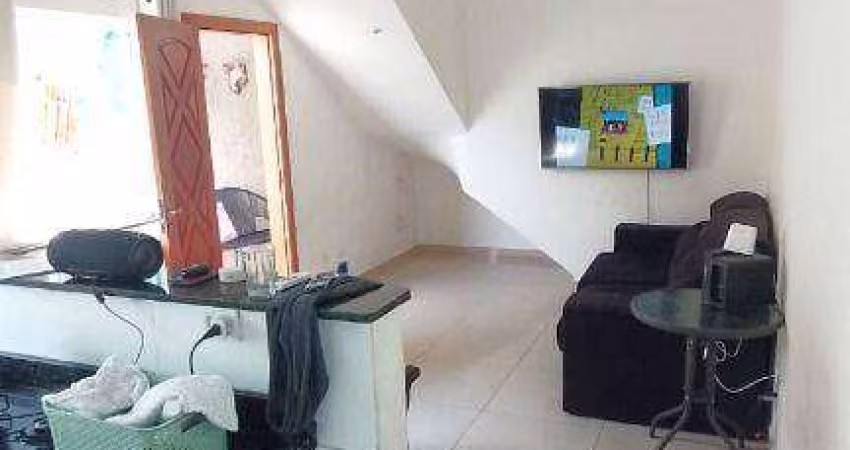 Casa com 2 dormitórios à venda, 80 m² por R$ 330.000,00 - Bom Retiro - Santos/SP