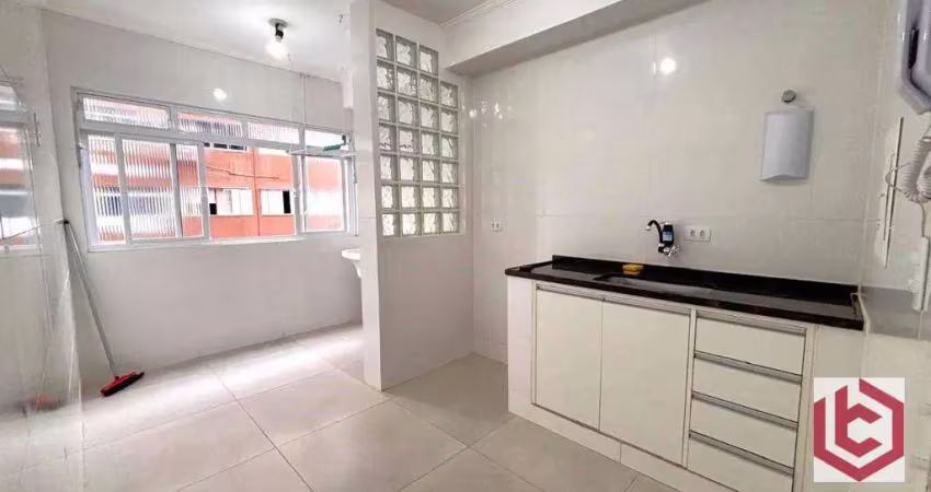 Apartamento com 3 dormitórios à venda, 75 m² por r$ 415.000,00 - encruzilhada - santos/sp