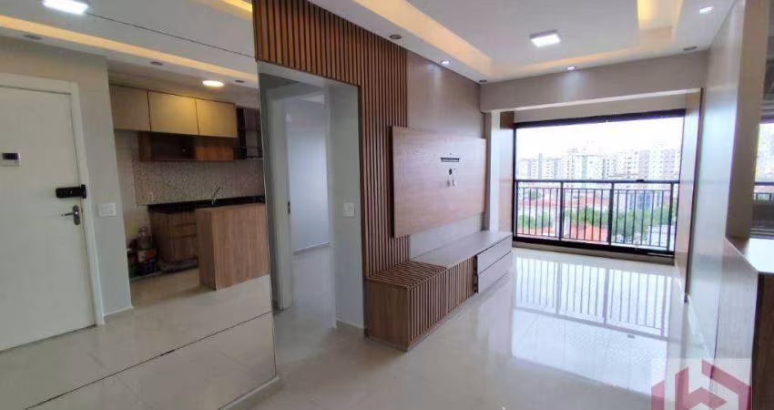 Apartamento com 2 dormitórios à venda, 63 m² por R$ 679.000,00 - Marapé - Santos/SP