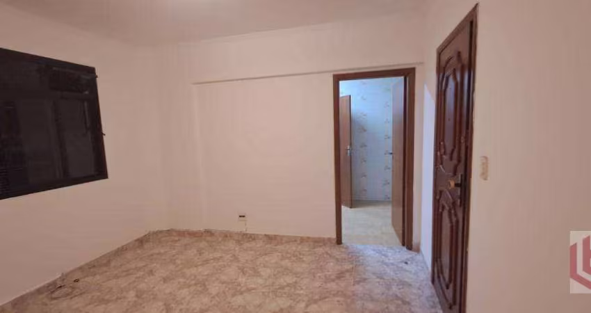 Apartamento com 1 dormitório para alugar por R$ 2.300 PACOTE/mês - Aparecida - Santos/SP