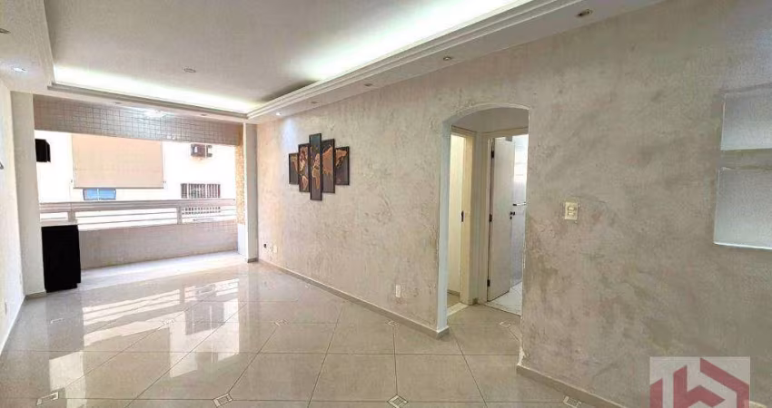 Apartamento com 2 dormitórios à venda, 110 m² por R$ 742.000,00 - Gonzaga - Santos/SP
