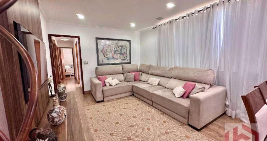 Apartamento com 3 dormitórios à venda, 110 m² por R$ 530.000,00 - Boqueirão - Santos/SP