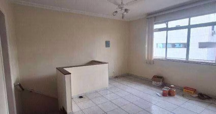 Apartamento com 2 dormitórios para alugar por R$ 2.700 PACOTE/mês - Boqueirão - Santos/SP