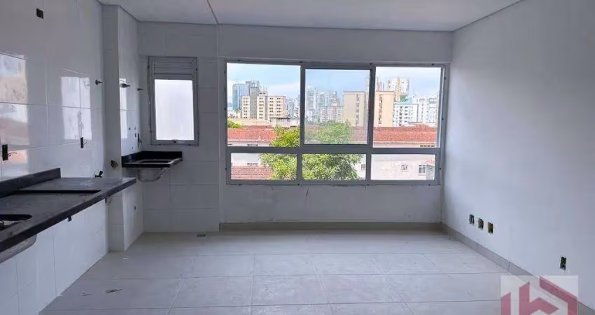 Apartamento com 2 dormitórios à venda, 71 m² por r$ 754.009 - campo grande - santos/sp