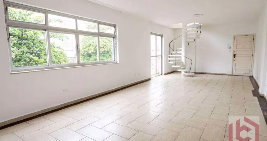 Apartamento Duplex com 5 dormitórios à venda, 208 m² por R$ 890.000 - Embaré - Santos/SP