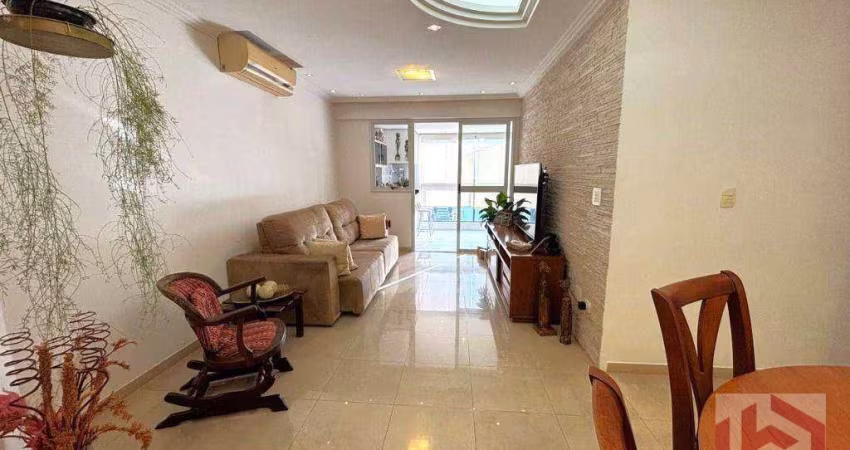 Apartamento com 3 dormitórios à venda, 108 m² por R$ 1.480.000,00 - Gonzaga - Santos/SP