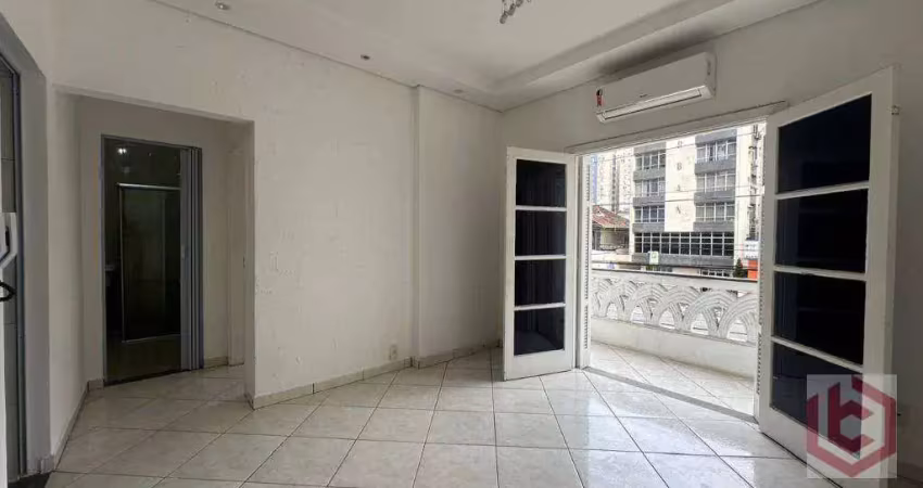 Apartamento com 2 dormitórios à venda, 72 m² por r$ 268.000,00 - itararé - são vicente/sp