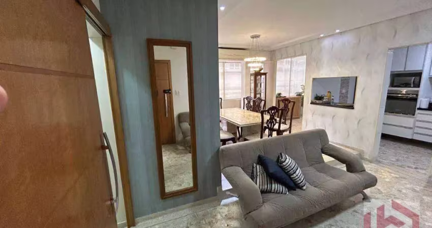 Apartamento com 3 dormitórios à venda, 150 m² por r$ 1.375.000,00 - ponta da praia - santos/sp
