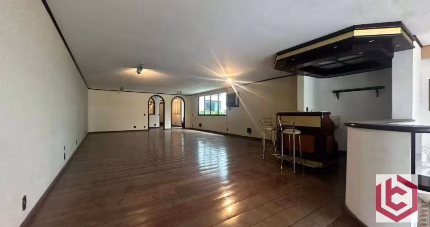 Apartamento à venda, 445 m² por r$ 4.700.000,00 - gonzaga - santos/sp