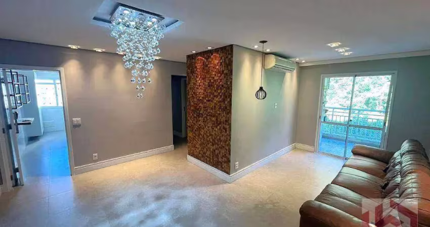 Apartamento com 3 dormitórios à venda, 84 m² por r$ 745.000,00 - marapé - santos/sp