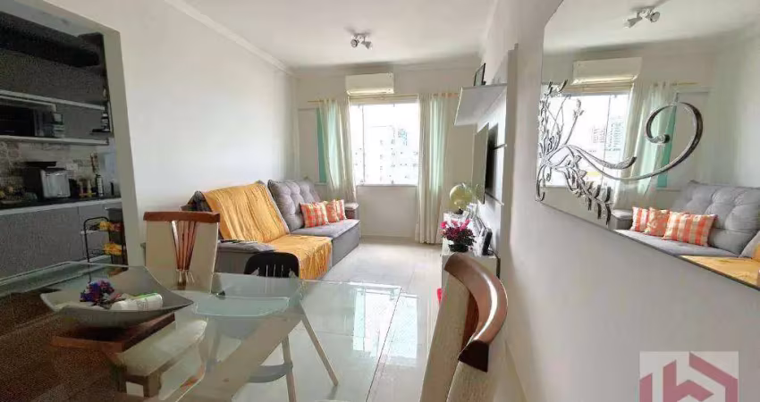 Apartamento com 2 dormitórios à venda, 82 m² por r$ 749.000 - josé menino - santos/sp