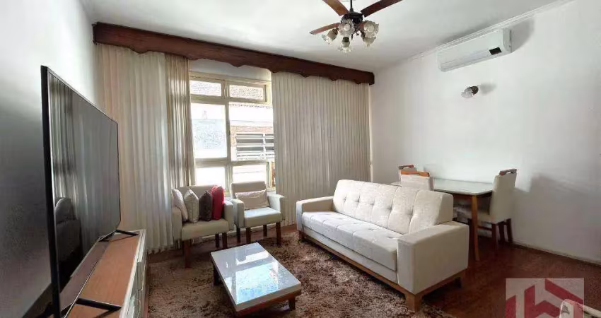 Apartamento com 2 dormitórios à venda, 95 m² por r$ 460.000,00 - gonzaga - santos/sp
