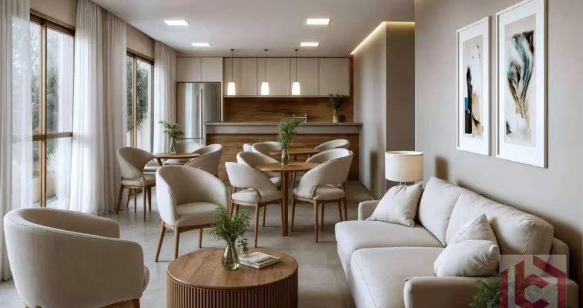 Studio com 1 dormitório à venda, 37 m² por r$ 368.744,00 - centro - são vicente/sp