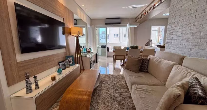 Apartamento com 1 dormitório à venda, 64 m² por r$ 742.000,00 - pompéia - santos/sp