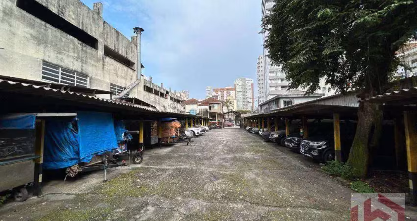 Terreno à venda, 880 m² por r$ 6.800.000,00 - boqueirão - santos/sp