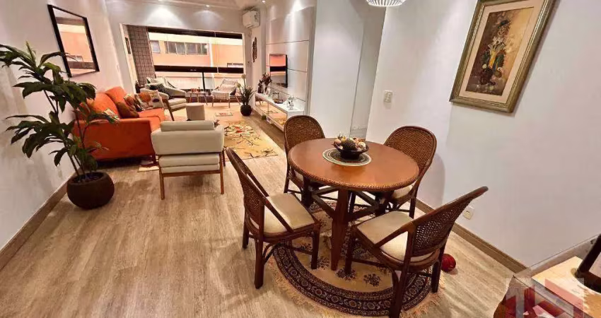 Apartamento com 3 dormitórios à venda, 110 m² por r$ 1.150.000 - aparecida - santos/sp