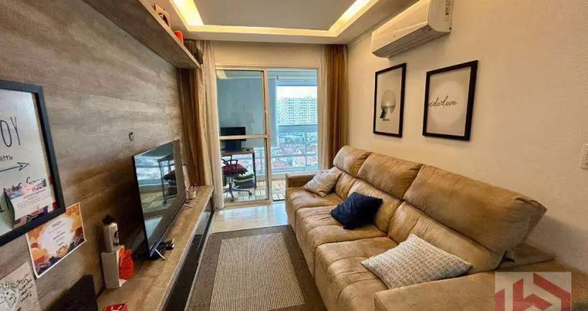Apartamento com 2 dormitórios à venda por r$ 795.000 - vila belmiro - santos/sp