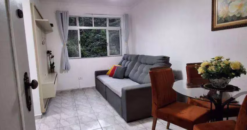 Apartamento com 1 dormitório à venda, 43 m² por r$ 275.000 - morro dos barbosas - são vicente/sp