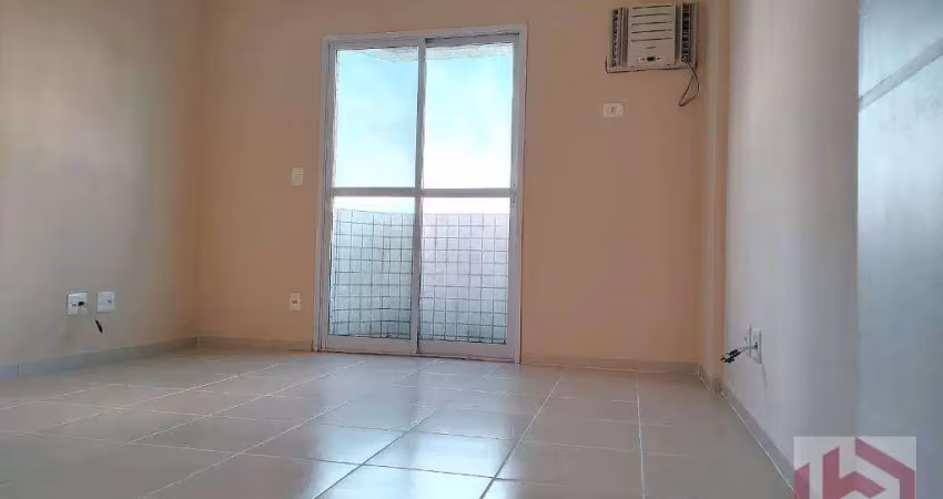 Apartamento com 1 dormitório à venda, 44 m² por r$ 425.000 - embaré - santos/sp