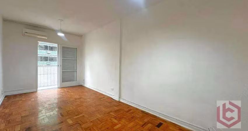 Kitnet com 1 dormitório à venda, 50 m² por r$ 300.000,00 - gonzaga - santos/sp