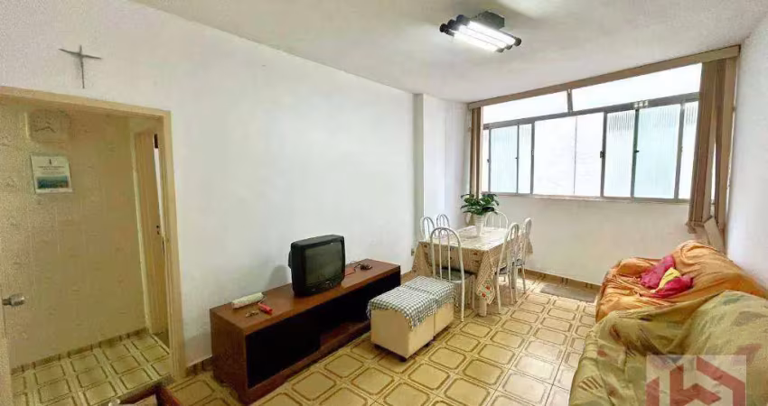 Apartamento com 1 dormitório à venda, 50 m² por r$ 360.000,00 - embaré - santos/sp