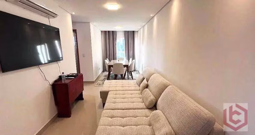 Apartamento com 2 dormitórios à venda, 68 m² por r$ 832.000,00 - embaré - santos/sp