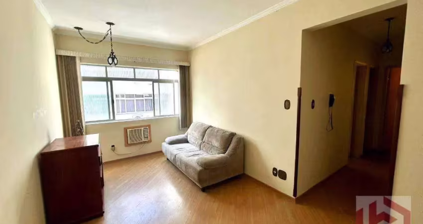 Apartamento com 2 dormitórios à venda, 75 m² por r$ 380.000,00 - embaré - santos/sp