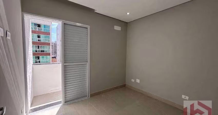 Kitnet com 1 dormitório à venda, 42 m² por r$ 395.000,00 - gonzaga - santos/sp
