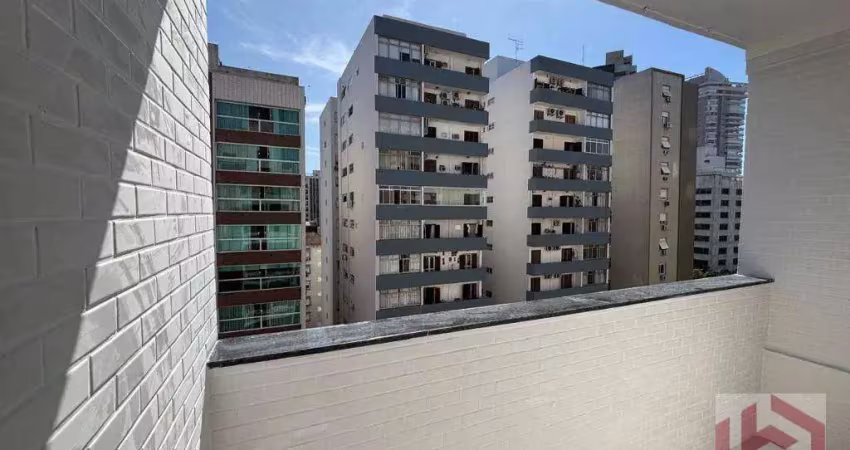 Kitnet com 1 dormitório à venda, 42 m² por r$ 395.000,00 - gonzaga - santos/sp