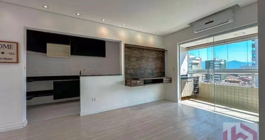 Apartamento com 2 dormitórios à venda, 70 m² por r$ 555.000,00 - vila guilhermina - praia grande/sp