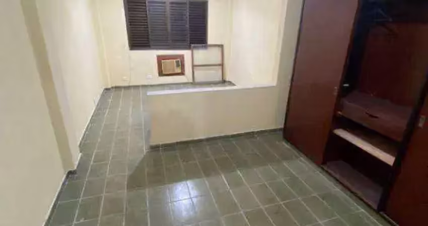 Kitnet para alugar, 45 m² por r$ 2.200pacote/mês - boqueirão - santos/sp