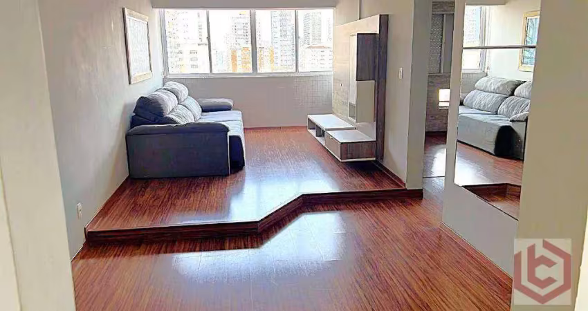 Apartamento com 2 dormitórios à venda, 96 m² por r$ 649.000,00 - campo grande - santos/sp