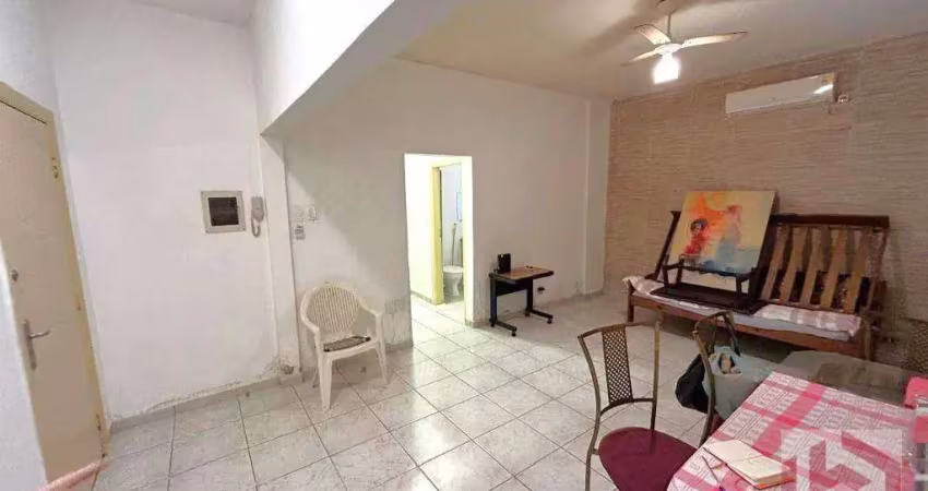 Apartamento com 2 dormitórios à venda, 80 m² por r$ 420.000,00 - boqueirão - santos/sp