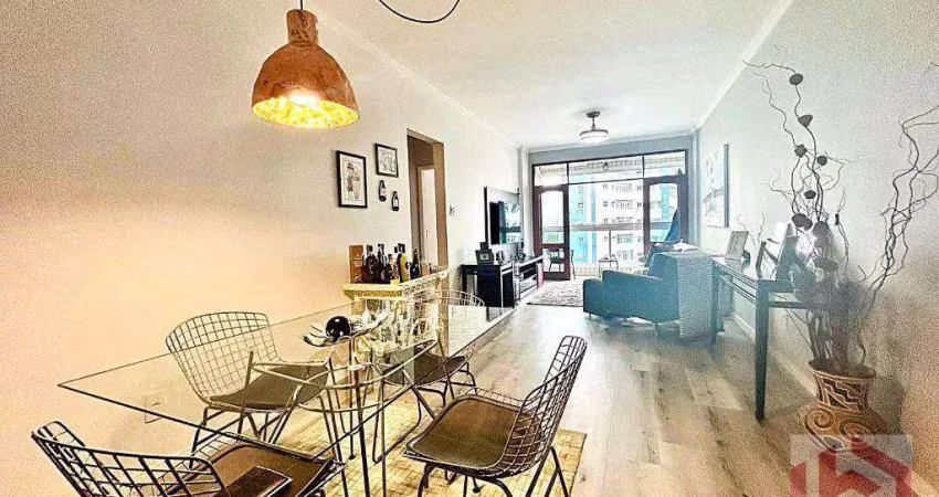 Apartamento com 3 dormitórios à venda, 125 m² por r$ 930.000,00 - ponta da praia - santos/sp