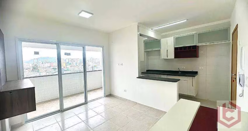 Apartamento com 2 dormitórios à venda, 58 m² por r$ 560.000,00 - macuco - santos/sp