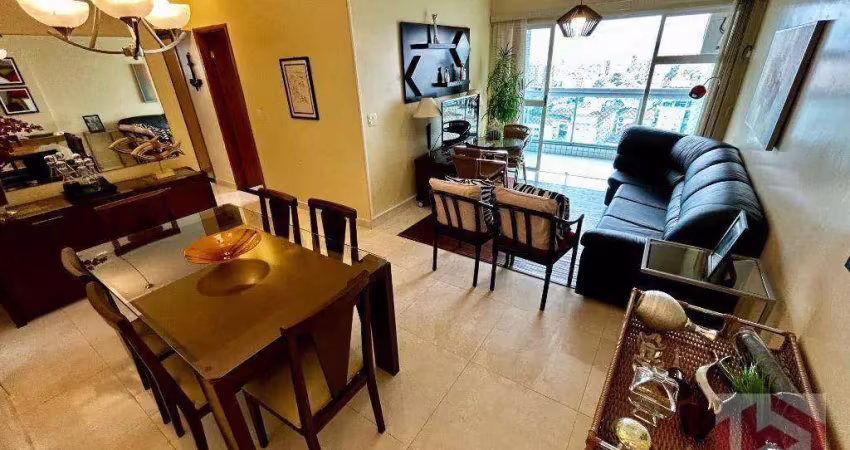Apartamento com 2 dormitórios à venda, 96 m² por r$ 1.258.000,00 - embaré - santos/sp