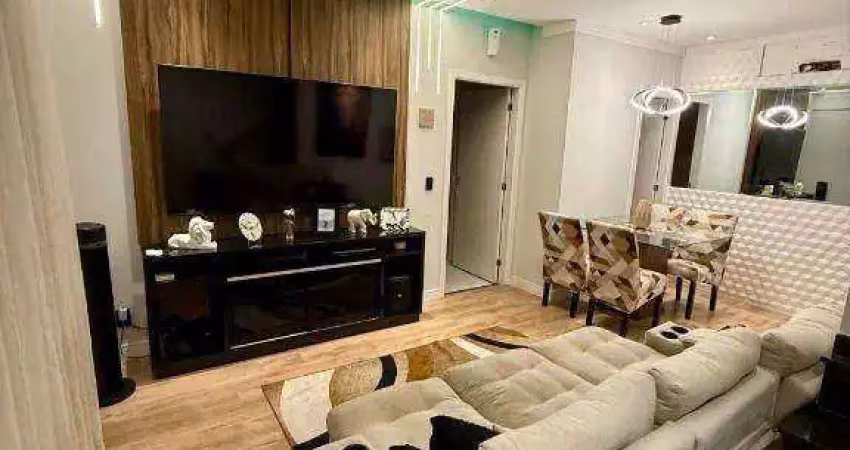 Village com 2 dormitórios para alugar, 115 m² por r$ 4.500 pacote/mês - estuário - santos/sp