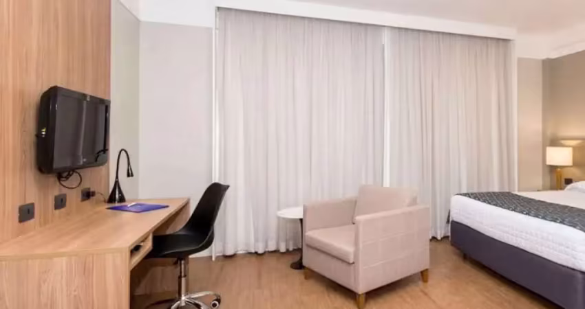 Flat transamerica executive bela cintra, disponível para venda com 26m², 01 dorm e 01 vaga