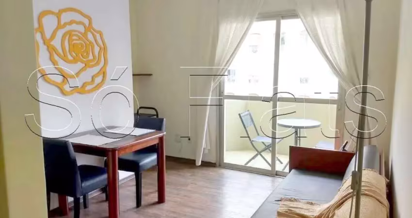 Flat Plaza Concord disponível para venda com 42m², 01 dorm e 01 vaga de garagem