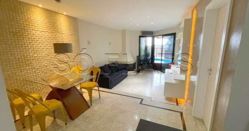 Apartamento The Regent 78m², 1 dormitório e 2 vagas de garagem no Morumbi.