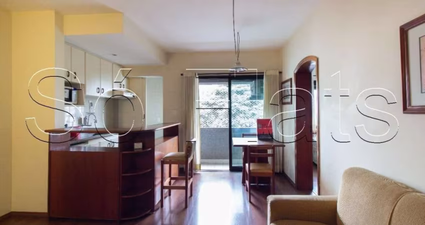 Apartamento em moema para locação 1 dormitório próximo ao parque do ibirapuera.