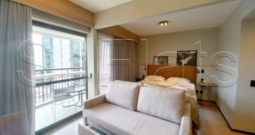 Apartamento Grand Mercure Itaim com 36m² 1 dormitório 1 vaga para locação na Itaim Bibi.