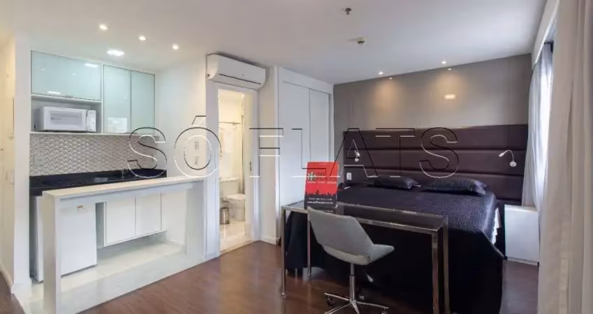 Flat na Vila Olímpia disponível para venda com 25m² e 01 vaga de garagem