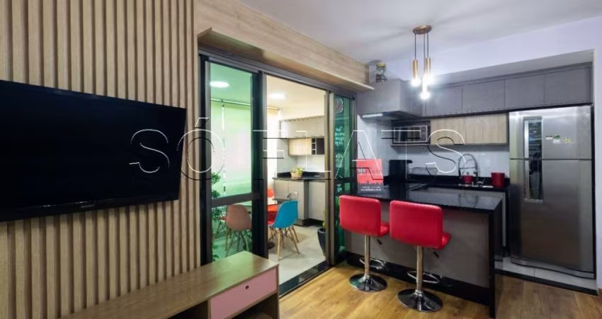 Flat Gran Estanconfor Veranda Berrini disponível para venda com 60m², 02 dorms e 01 vaga de garagem